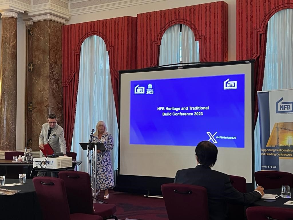 WeruWindows's tweet photo. Our Managing Director Graham Lindsay &amp; our newly appointed Operations Director Ross Dickens really enjoyed attending the National Federation of Builders (NFB) Heritage event last week, with introductions to the NFB Chairwoman Clare Watson &amp; CEO Richard Berrisford #NFBHeritage23 https://t.co/llPyr5T720