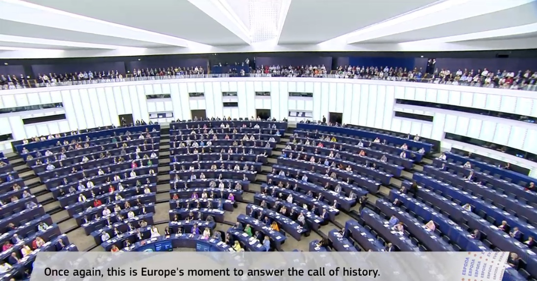 MentalHealthEur's tweet photo. President @vonderleyen missed an opportunity to mention pressing #health issues like #mentalhealth during her #SOTEU speech. 

Prioritising mental health and well-being is essential for strengthening Europe's competitiveness.  

#MentalHealthMatters💚 https://t.co/c7oXA5av05