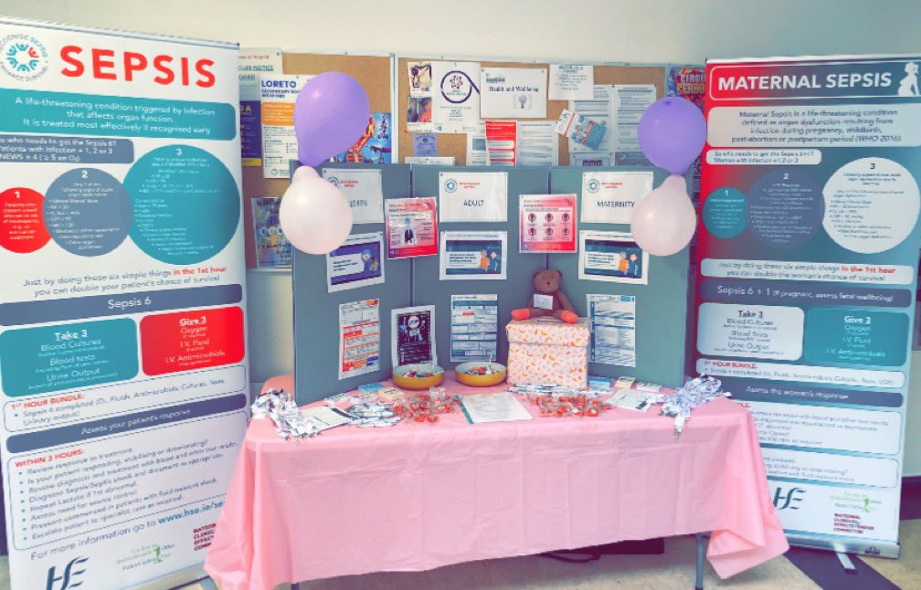 Word Sepsis Day 2023!!! 
Sepsis awareness day has officially begun at
<a href="/WexGenHosp/">Wexford General Hospital</a>  #sepsistrainingmatters #WorldSepsisDay  
@IEHospitalGroup <a href="/WexGenHosp/">Wexford General Hospital</a> <a href="/eilis_redmond/">Eilis Redmond</a> <a href="/LindaOL2/">Linda O'Leary</a> <a href="/bone_allison/">Allison Bone</a> <a href="/reesmmr/">Margaret Rees</a> <a href="/PGallagherIEHG/">Paul Gallagher</a>