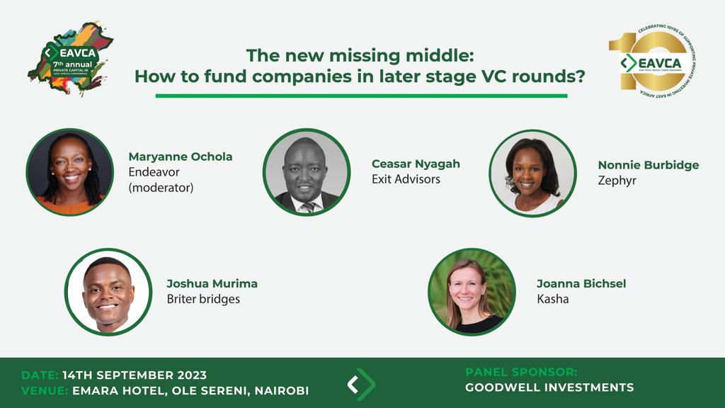 We are an enterprise partner at the 7th Annual Private Capital in East Africa Conference. Our MD, Maryanne Ochola will be speaking to a panel of investors, advisors and operators on the state of late stage funding in the region. Join the conversation #InvestingInAfrica