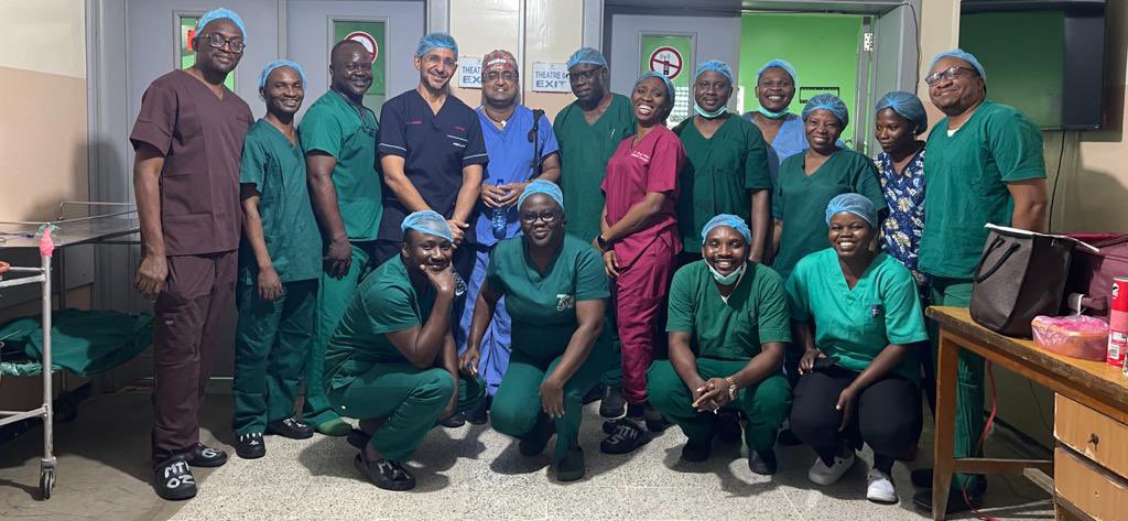 Brilliant first 2 days of Laparoscopy workshop at University of Benin Teaching Hospital, Nigeria . Hopefully another centre for MIS in the making in West Africa