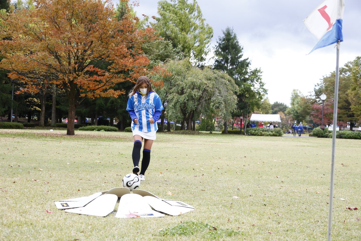monte_prstaff's tweet photo. ⚽ #ホーム岡山戦 フットゴルフ体験⚽ 

9.16 GIRLS DAYでは、2年前に満員御礼となった「フットゴルフ体験」が復活開催🔥

軽く体を動かしたい！友達とやってみたい！ そんな皆さま、必見です👀✨
スポーツの秋をスタジアムで堪能しよう🍁

⏬詳しくはこちら⏬ 
https://t.co/wtDWEvu1su
#montedio https://t.co/MQaUqNngFR