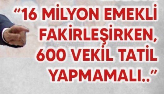 abocan07's tweet photo. 🔸Kötü Giden Ekonomi'nin Sorumlusu Emekli Değildir

🔸Yanlış Uygulanan Politikalardır

🔸Sorumlusu Olmadığımız Bir Krizin, Bedel Ödeyeni Olmayı Kabul Etmiyoruz❗

GEÇİNEMİYORUZ #zam
@memetsimsek
@RTErdogan
@dbdevletbahceli
@NumanKurtulmus
@_cevdetyilmaz 
#EkonomiyiEmekliyeYükleme https://t.co/ykN4ZaZtZ6