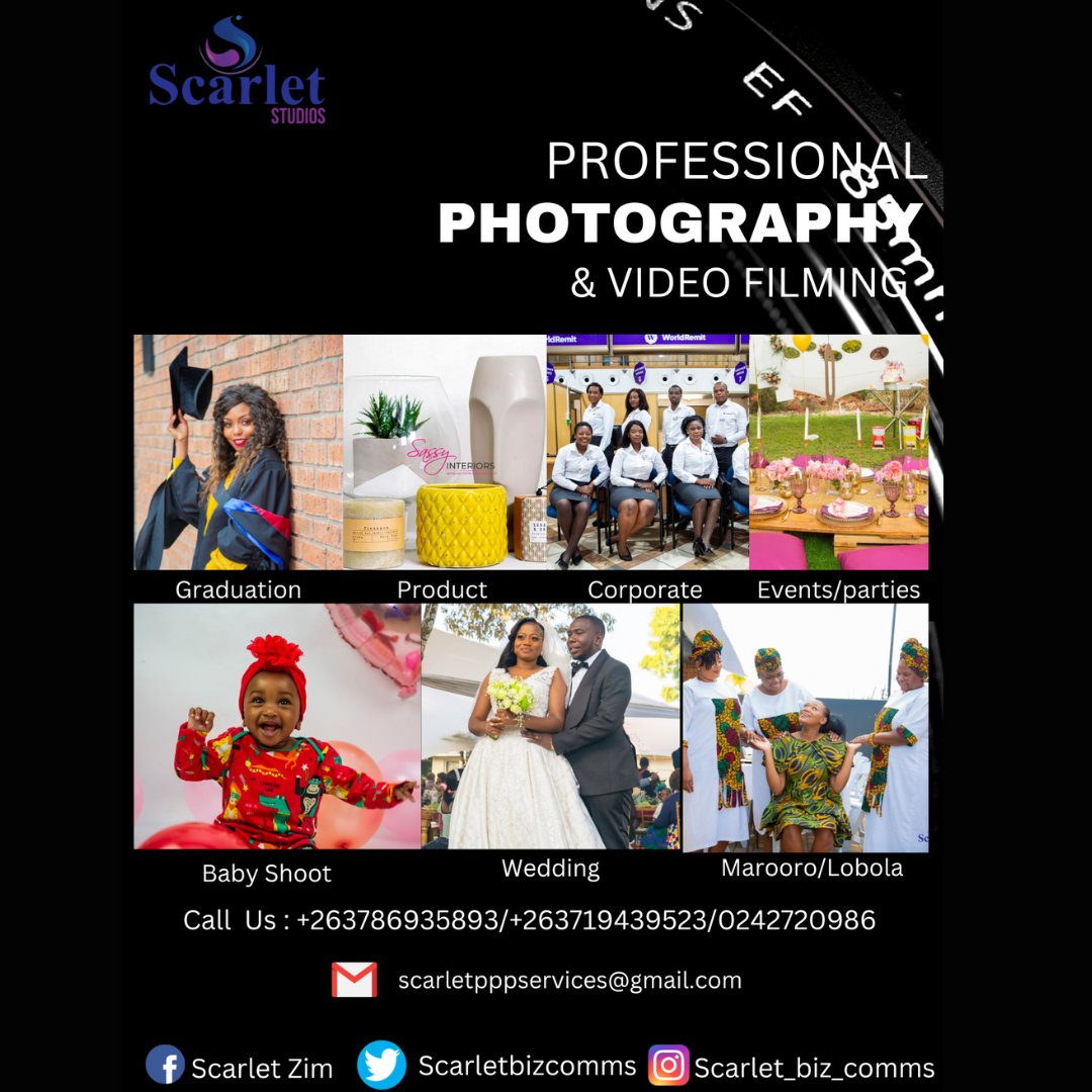 ScarletBizComms's tweet photo. We are your one stop shop for professional photography and video filming related services. Visit us at new Eastgate Market Office F9 (First Floor) today or call us on 0786935893/0242720986 #scarletshots #photography #videography https://t.co/w6KPqh7fUT