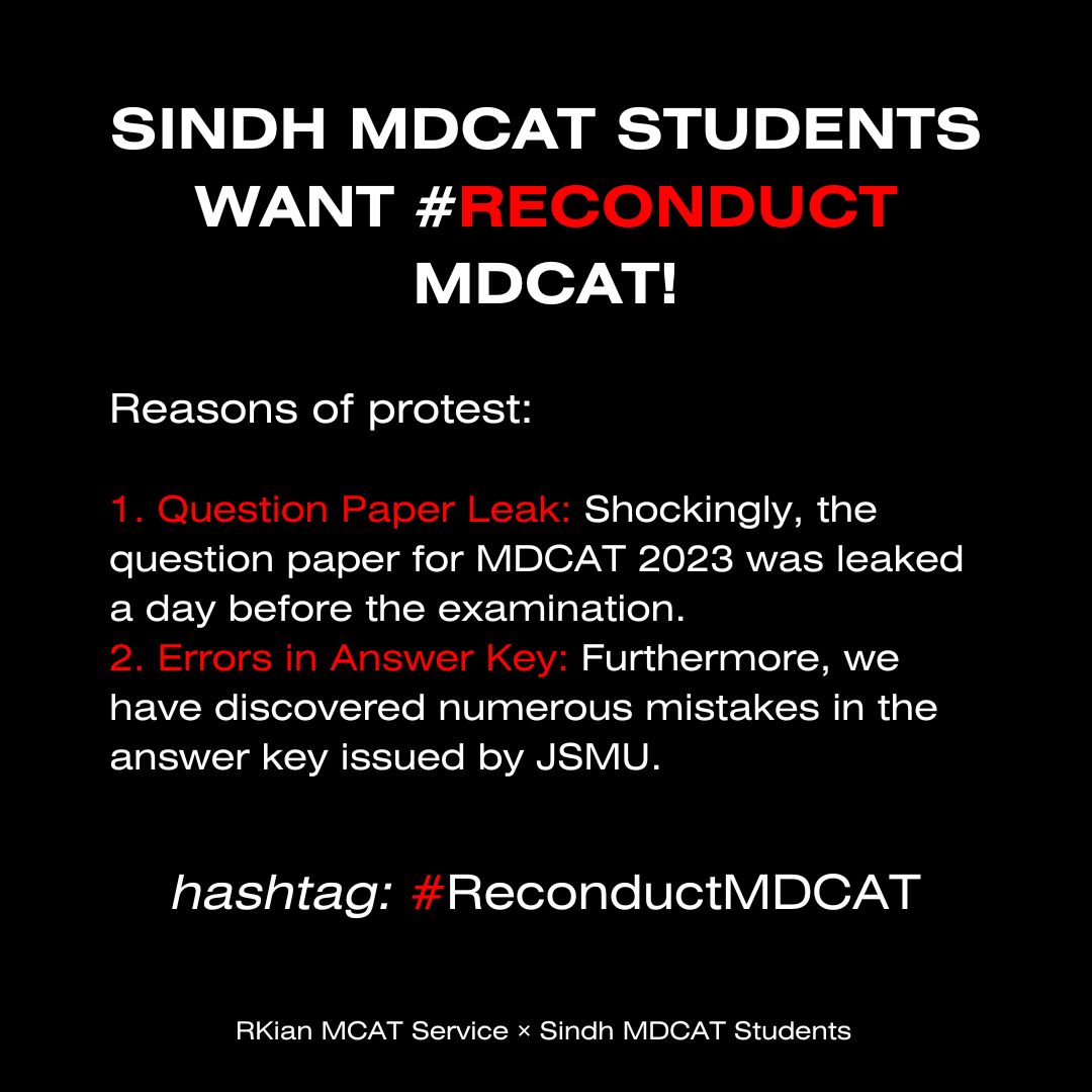 kashishassaram's tweet photo. #ReconductMDCAT2023 https://t.co/Q6xpd6jsOA