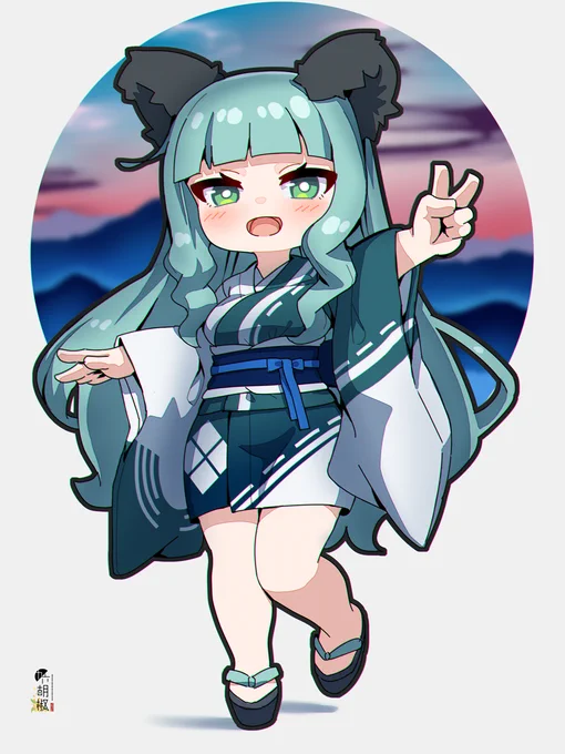 Skeb納品しましたーご依頼ありがとうございました!Thank you for the commission! 