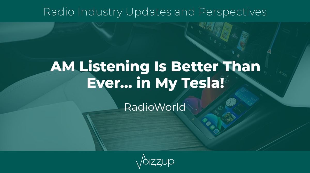 📻 Karl Zuk's Tesla experience underscores the importance of adaptability in radio. With over-the-air FM and streaming, radio maintains its relevance and quality. Explore the role of technology in reshaping the radio landscape. #RadioTechnology mtr.cool/izgklnhsxl