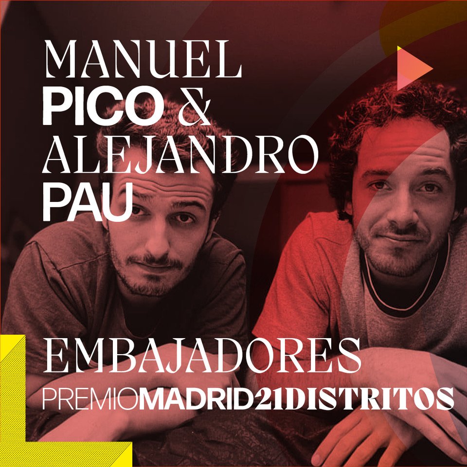 Notodofilmfest_'s tweet image. 🚀 La dupla creativa que forman Manuel Pico y Alejandro Pau no tiene parangón. Juntos son los embajadores del #PremioMadrid21Distritos de esta edición.

¡Haz como ellos y rueda también tu #notodo en #Madrid! Puedes ganar 1.000 euros. 🏆

🔗  notodofilmfest.com/madrid-21-dist…

@Madrid_FO