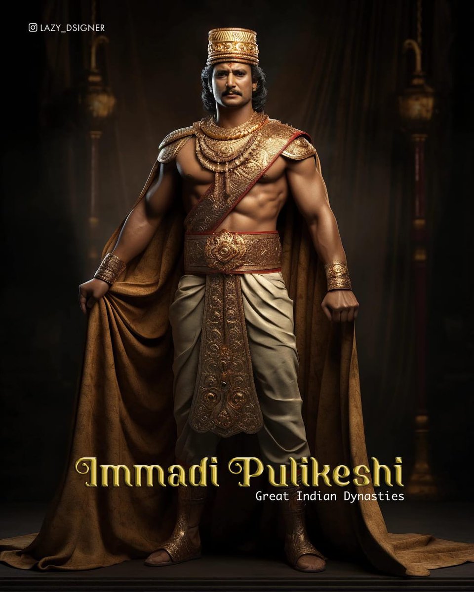DbossD56's tweet photo. GOD of INDIAN NAVY 🔥
𝐈𝐦𝐦𝐚𝐝𝐢 𝐏𝐮𝐥𝐢𝐤𝐞𝐬𝐡𝐢 👑 

Our Dboss can ace this role of #ImmadiPulikeshi with his MASSive screen presence and has established himself in both Historical and Mythological genre! 
#Dboss #Kaatera @dasadarshan https://t.co/uW8pYvl9MK