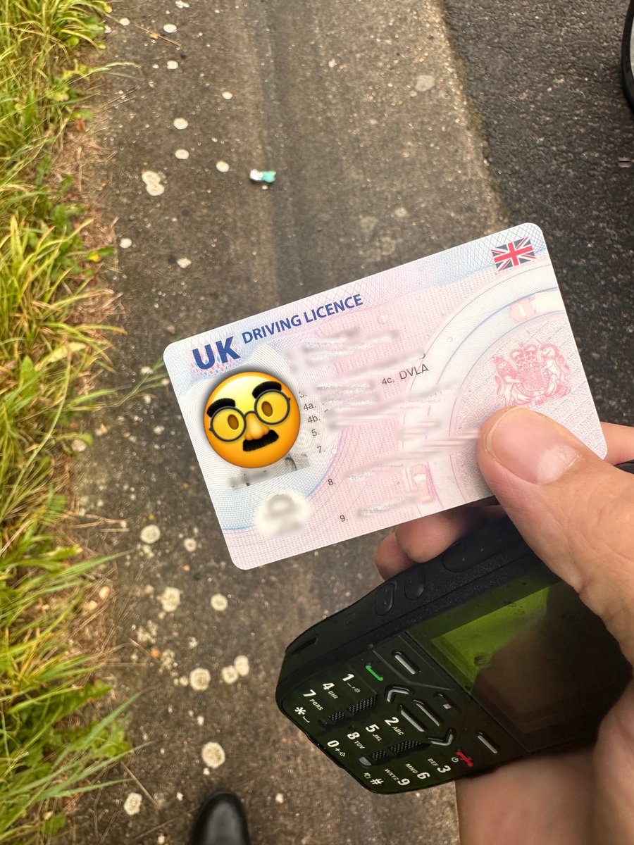 When you brake check another motorist, almost causing a collision, it's best to check that there isn't a Chief Officer in an unmarked car on his way to a meeting in the vicinity. Rider stopped, educated and dealt with. Other motorist very happy to see an unmarked car appear! 🚔🏍️