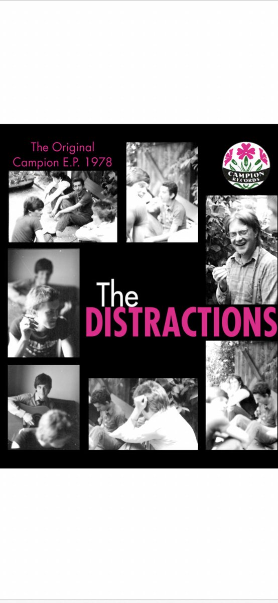 CampionRecords's tweet photo. The countdown is on: only 6 days to go until #TheDistractions original Campion Records E.P. finally gets released 45 years to the day since the recording sessions. Available on all good streaming/download platforms. https://t.co/BSTVX3VZfY