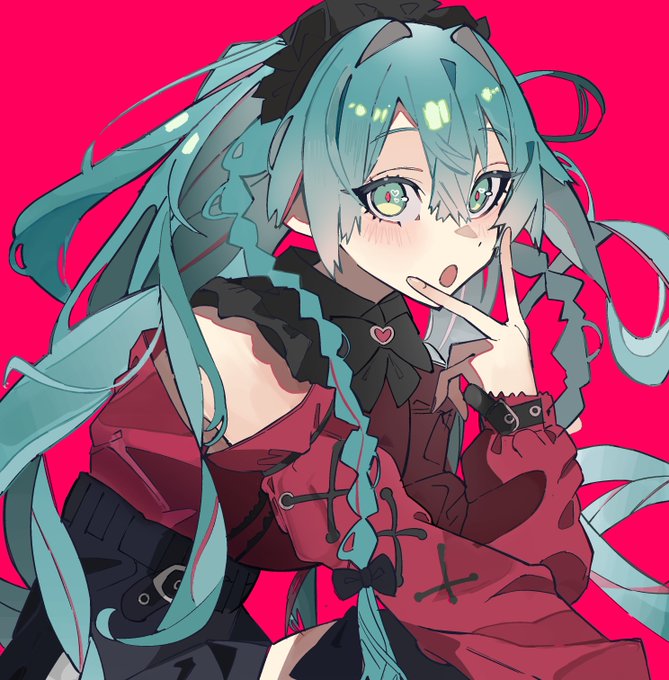 地雷系ミクさん#初音ミク 