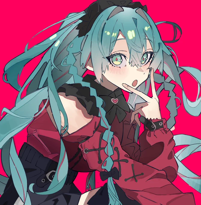 地雷系ミクさん#初音ミク 