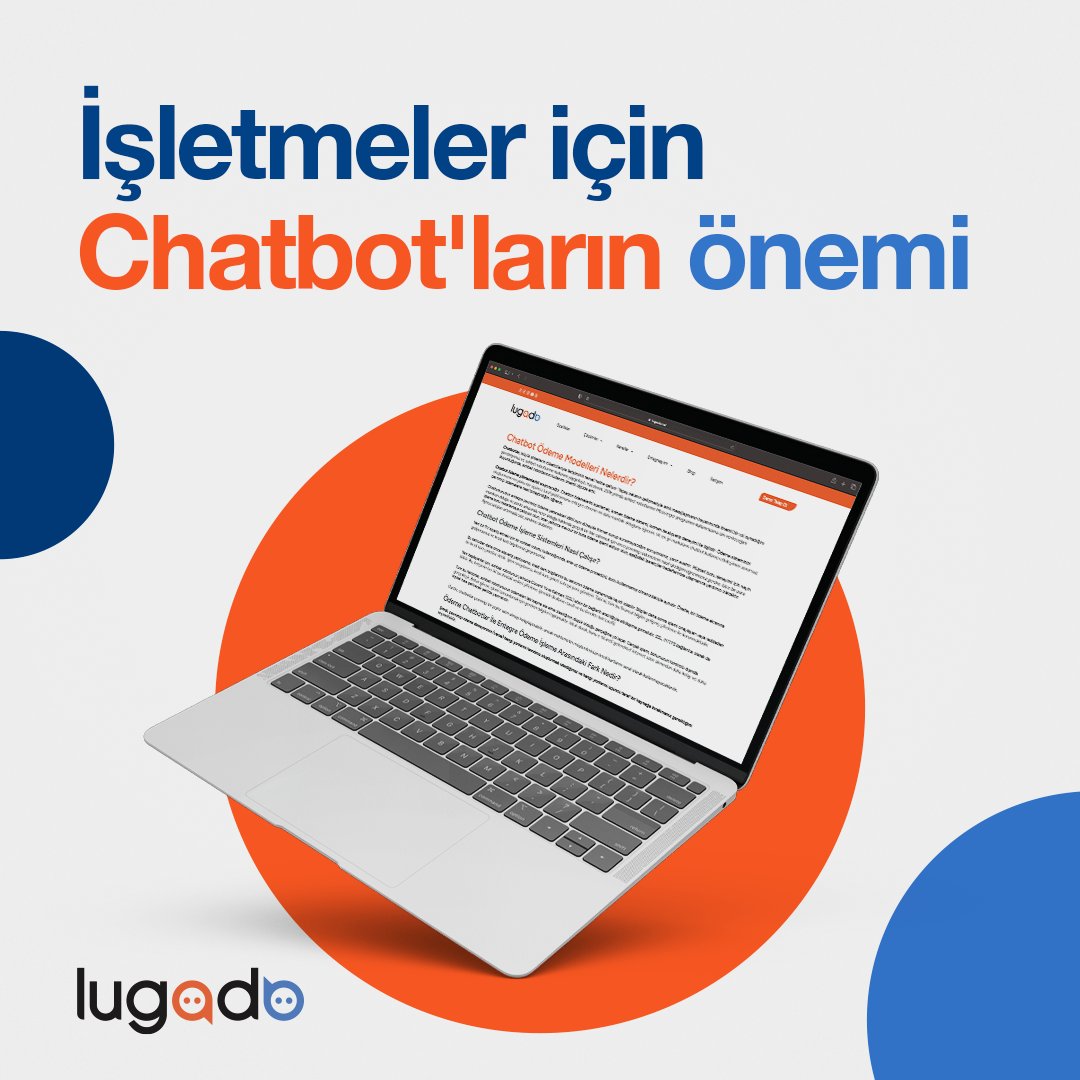 🤖 Chatbot'lar, işletmeler için birçok fayda sağlar. Müşteri deneyimini iyileştirmek, verimliliği artırmak ve satışları teşvik etmek için chatbot'ları nasıl kullanabilirsiniz?

🌍Daha fazlası için web sitemizi ziyaret edin: lugado.net

#chatbot #blog #müşterihizmeti