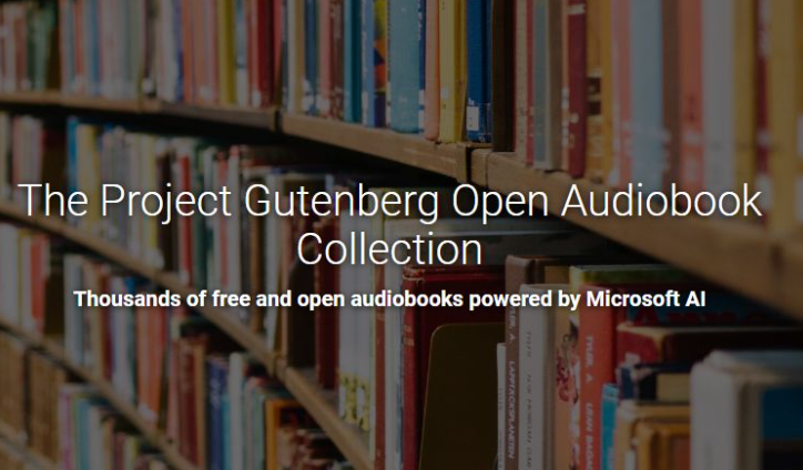 In einer bemerkenswerten Zusammenarbeit haben <a href="/gutenberg_org/">Project Gutenberg</a> und Microsoft den Literaturliebhabern weltweit ein besonderes Geschenk gemacht und über 5000 Hörbücher veröffentlicht: 

bit.ly/audiobookcolle…

#ki #generativeki #literatur #audiophile