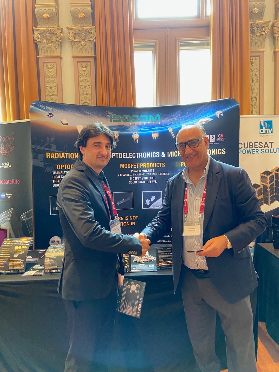 The energy is skyrocketing at the 6th CubeSat Industry Days Event!

We're kicking off Day 2, and our team is all set to connect, engage in discussions, and exchange valuable insights with you.

📍 Visit us at Stand 09 – we can't wait to meet you there!

#ESA6Cubesat #SpaceTech