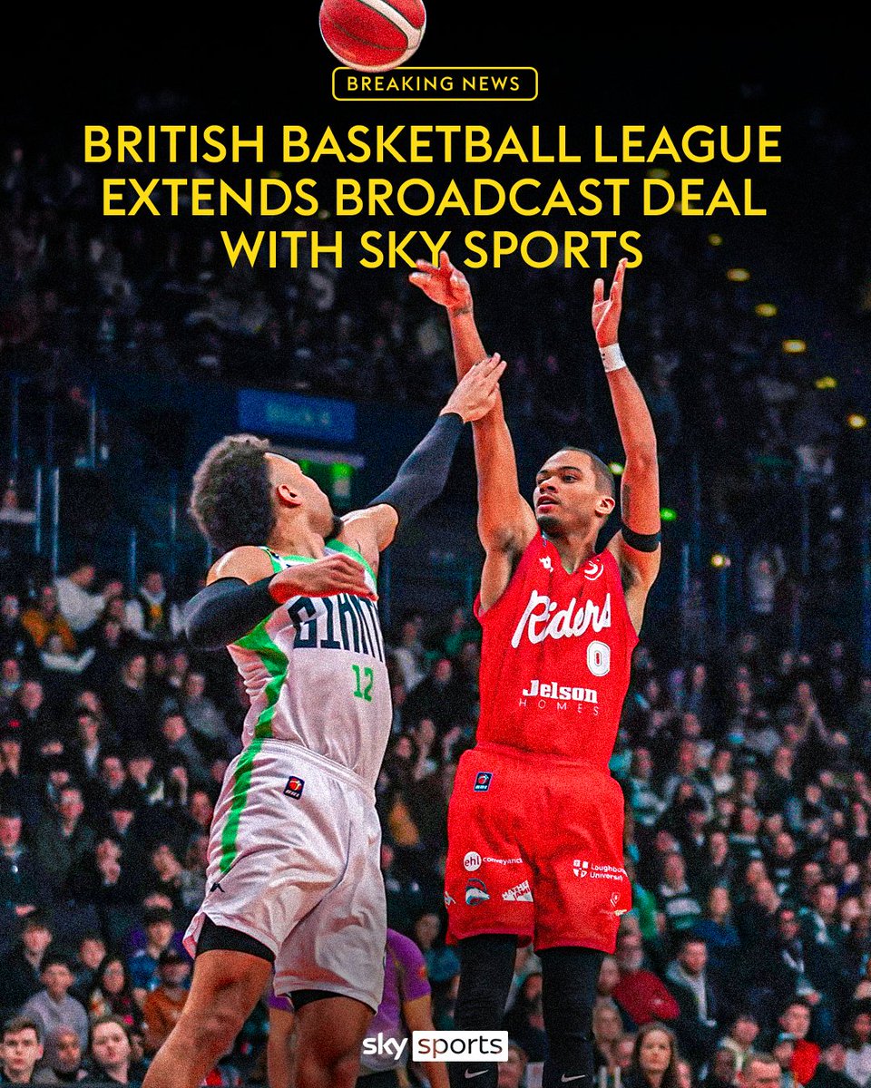 SkySportsNews's tweet photo. BREAKING 🚨: Sky Sports extends deal to show British Basketball League men's and women's divisions for a fourth consecutive season 🏀 https://t.co/4sdBOuxwyk