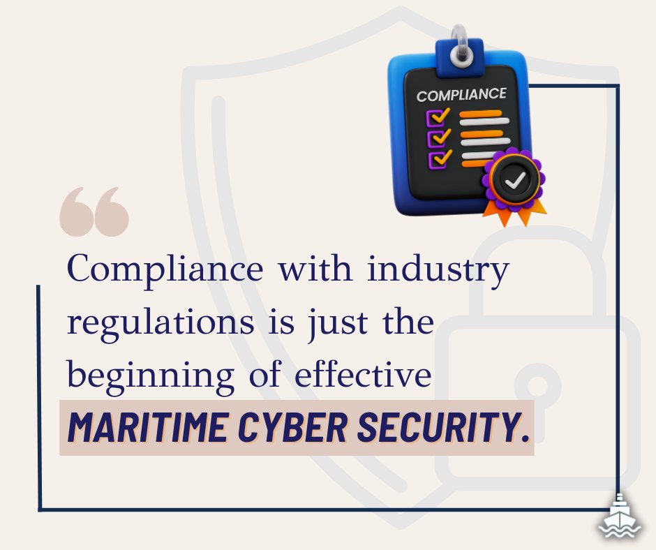 ⚓🚢💻 Maritime industry's tech reliance brings opportunities and risks. 🚨 Cyberattacks demand proactive action. 

Strengthen cyber security for safety, security, and sustainability. 🔒🌊 #Maritime #CyberSecurity #SafetyAtSea #SmartShipping