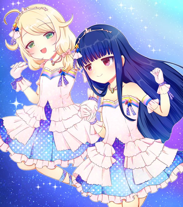 遅ればせソロおめでとうの再掲
声ついたときに描いた絵なのですごく長かったなあという気持ち… 