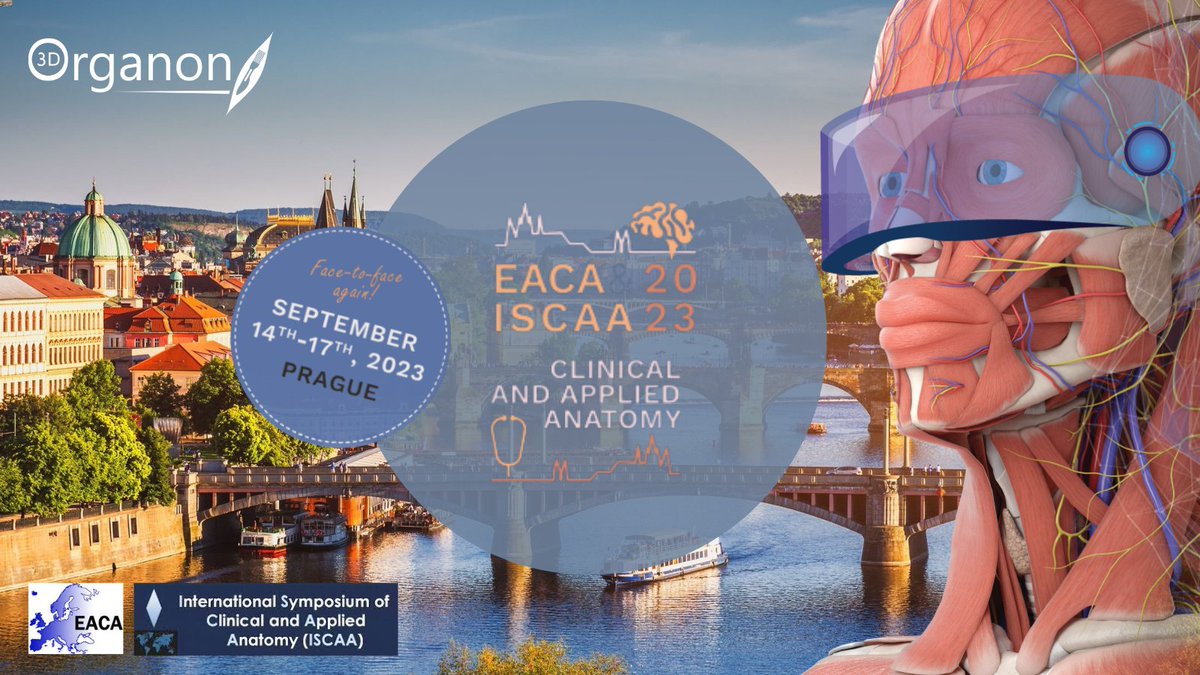 3Dorganon's tweet photo. 🚀 Exciting News!
Join Us at the EACA & ISCAA Congress in Prague 🌍
🗓️ Dates: Sept 14-17
📍 Booth No. 2
🔍 Explore VR Demos & Innovations
🤝 Let's Shape Medical Education Together!
See you there!
🔬🌐 #EACA #ISCAA #MedEd #VRDemo #PragueCongress #3DOrganon https://t.co/MLO4w2SmpU