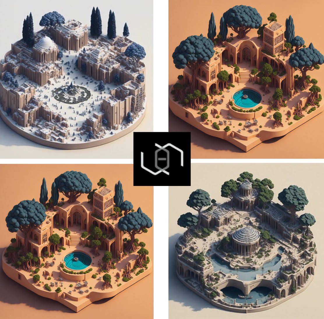 Celil_Bezeng's tweet photo. 🟥 COLLECTED 🟥 4 Piece
What if we don't like exploring different worlds? What are we doing here?
I added these worlds to my collection from @oasisart007 , which is under new construction. 👍🏻
I believe it will bring luck. And that day I will gift it to my friends 🔲🤌🏻
#3KTezos https://t.co/ZTuxmFT4su