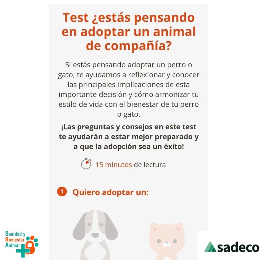 Sanidad y Bienestar Animal SADECO tweet media