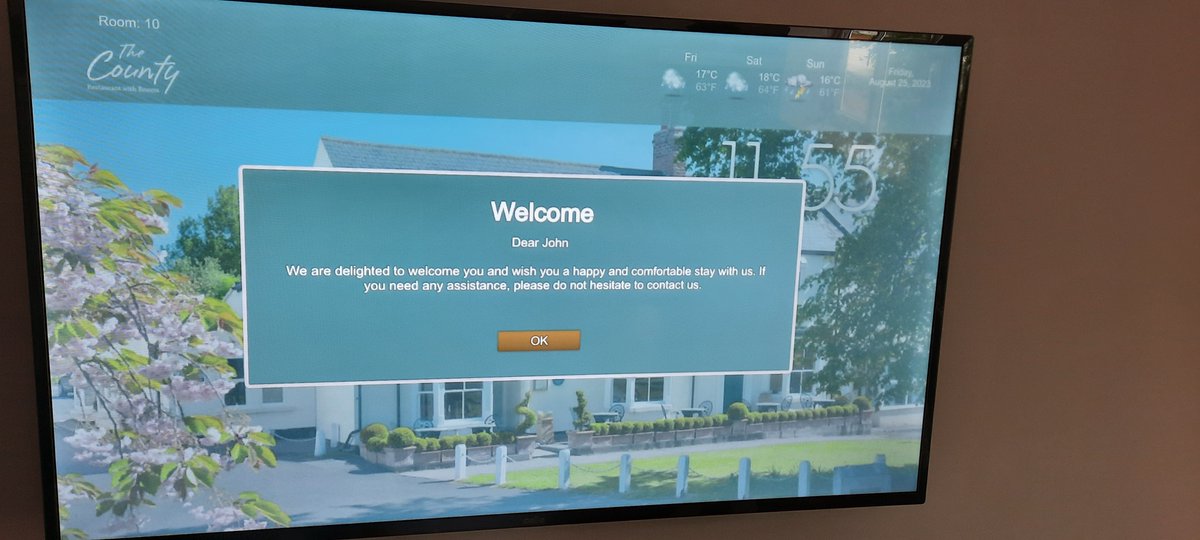 SirrahTech's tweet image. Recent job helping an existing customer take over a neighboring building to add an extra 9 guest rooms to their hotel.

✅Guest WiFi installed 
✅Installed Hotel IP TVs in each room
✅Updated existing CCTV system for remote viewing
✅Reset and repaired room access control systems