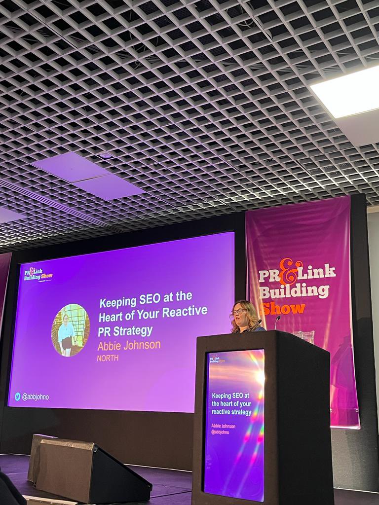 Shout Bravo (@shoutbravouk) on Twitter photo First up is <a href="/abbjohno/">Abbie</a> covering how SEO should be at the heart of your PR strategy 👌
<a href="/PRLinkShow/">PR and Link Building Show</a> <a href="/brightonseo/">brightonSEO</a> #brightonSEO First up is <a href="/abbjohno/">Abbie</a> covering how SEO should be at the heart of your PR strategy 👌
<a href="/PRLinkShow/">PR and Link Building Show</a> <a href="/brightonseo/">brightonSEO</a> #brightonSEO