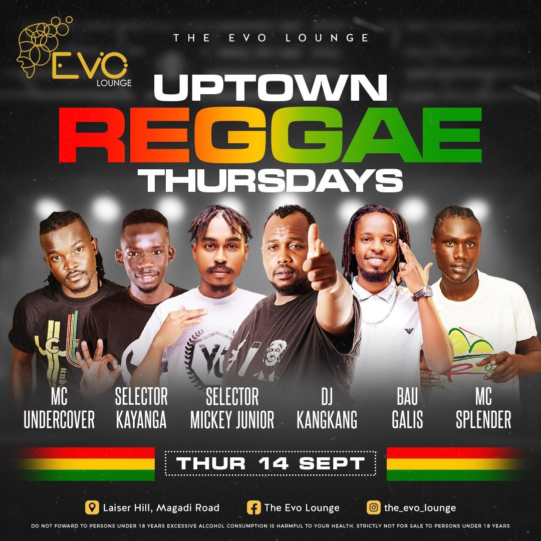 Uptown Reggae Thursdays 🔴🟡🟡 live inside <a href="/the_evo_lounge/">The EVO Lounge</a> ...come experience the vibrations inna trendy urban style starting this Thursday 🔥