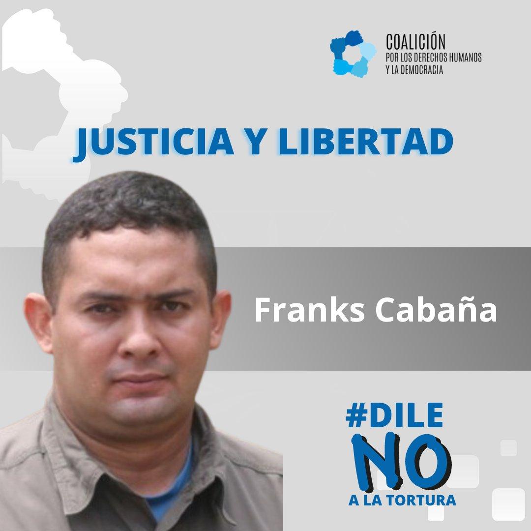 Hoy Franks Cabaña cumple 6 años tras las rejas siendo inocente. 

Acusado por delitos que no cometió. 

Ser amigo de Óscar Pérez ha sido para él un estigma de odio y venganza.

¡Exigimos respeto, justicia y libertad!

#LiberenAFranksCabaña
#DerechosHumanos 
#Venezuela 🇻🇪