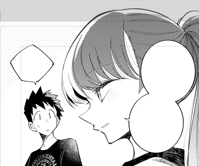 今日の二人。何を話しているかは後日お楽しみに。 