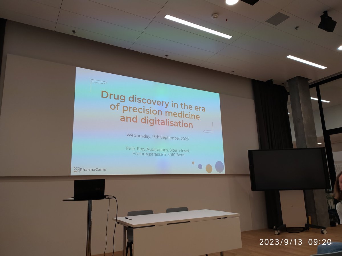 Drug discovery in the era of precision medicine and digitalisation in Bern, Switzerland @pharma_camp #pharmacamp2023