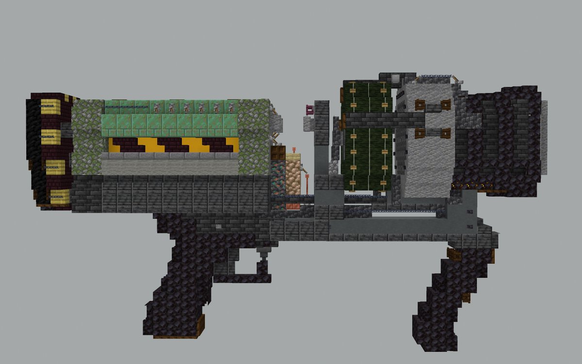 Jared (@todpog_) on Twitter photo Thunder Gun from Black Ops Zombies (360 build)
Schematic available on my patreon: patreon.com/todpog
<a href="/_BluebirdMoon/">bluebirdmoon.bsky.social</a> helped a bit :)
#Minecraft #minecraftbuilds #CallofDuty #zombies #scifi #scifiart #art Thunder Gun from Black Ops Zombies (360 build)
Schematic available on my patreon: patreon.com/todpog
<a href="/_BluebirdMoon/">bluebirdmoon.bsky.social</a> helped a bit :)
#Minecraft #minecraftbuilds #CallofDuty #zombies #scifi #scifiart #art