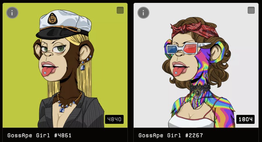 Been away from twitter/x for a while and feels like shopping some GGs! <a href="/gossapegirl/">GossApe Girl</a> 😋