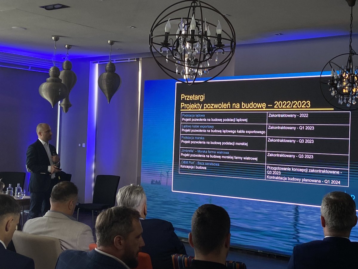 BalticWindEU's tweet image. After a friendly break, Maciej Surmionek, Head of Procurement at #OceanWinds, tells us about #BCWind’s procurement plans for the years 2023 &amp;amp; 2024 🌍