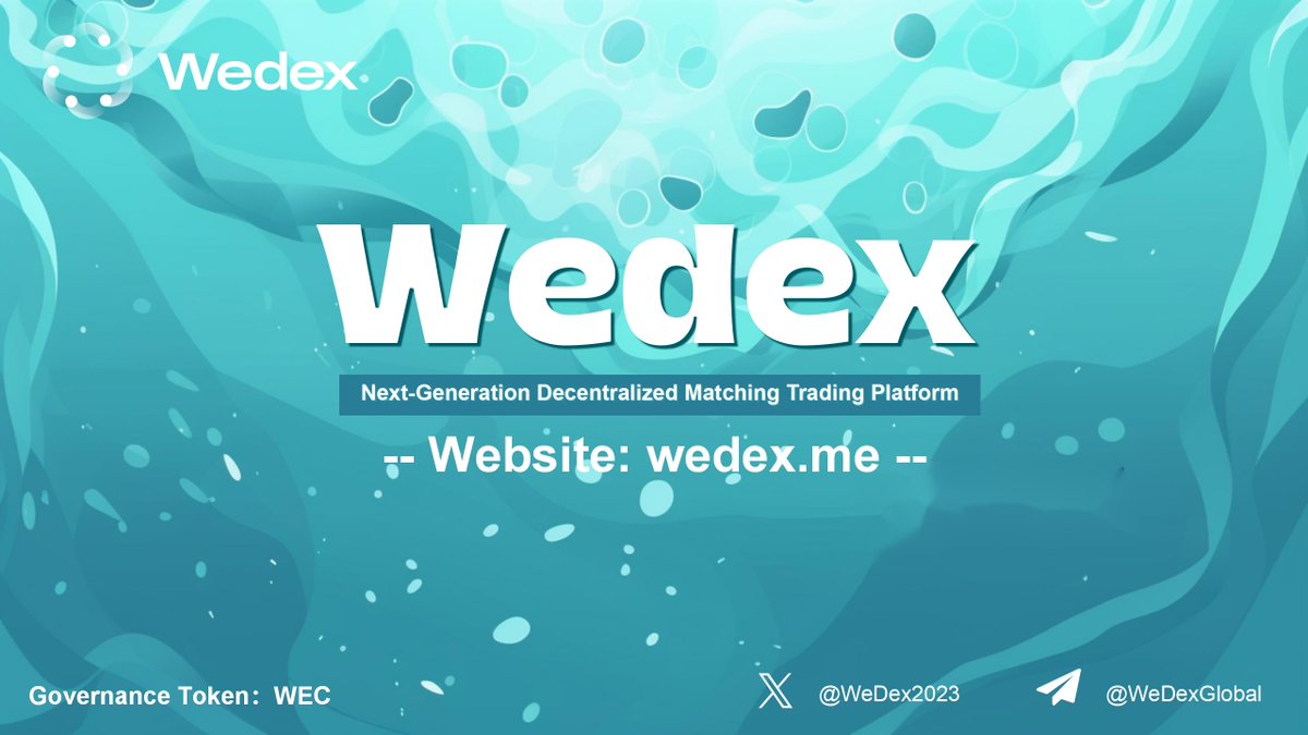 WeDex2023's tweet photo. 📊 Discover a world of limitless trading possibilities with WeDex. Our user-centric platform ensures security and transparency, redefining the way you engage with the markets. 🛡💹 #WeDex #LimitlessTrading https://t.co/rdgjgvWe7f