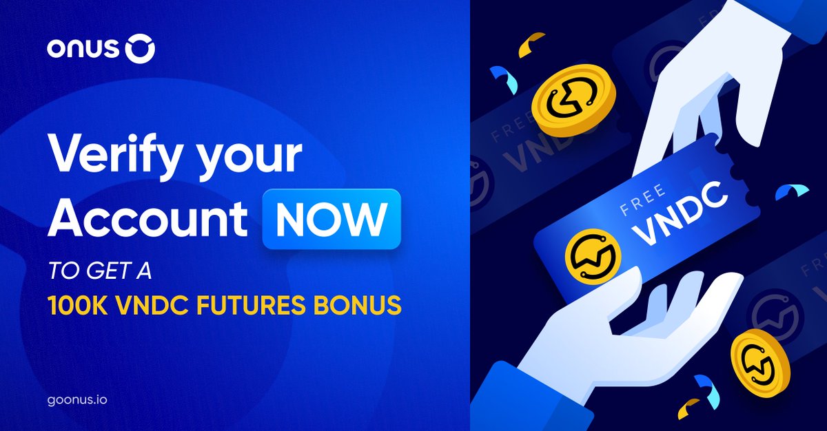 ONUSFinance's tweet image. 100,000 $VNDC Futures Bonus Giveaway

3 simple steps to be eligible

1️⃣ Follow @ONUSFinance and @ONUSFutures
2️⃣ Like, repost and tag 02 friends
3️⃣ Submit: earn.goonus.io/en/projects/10… 

💰 Top 5 referrals will receive 500 $USDT, don’t forget the opportunity 

Join the challenge and…