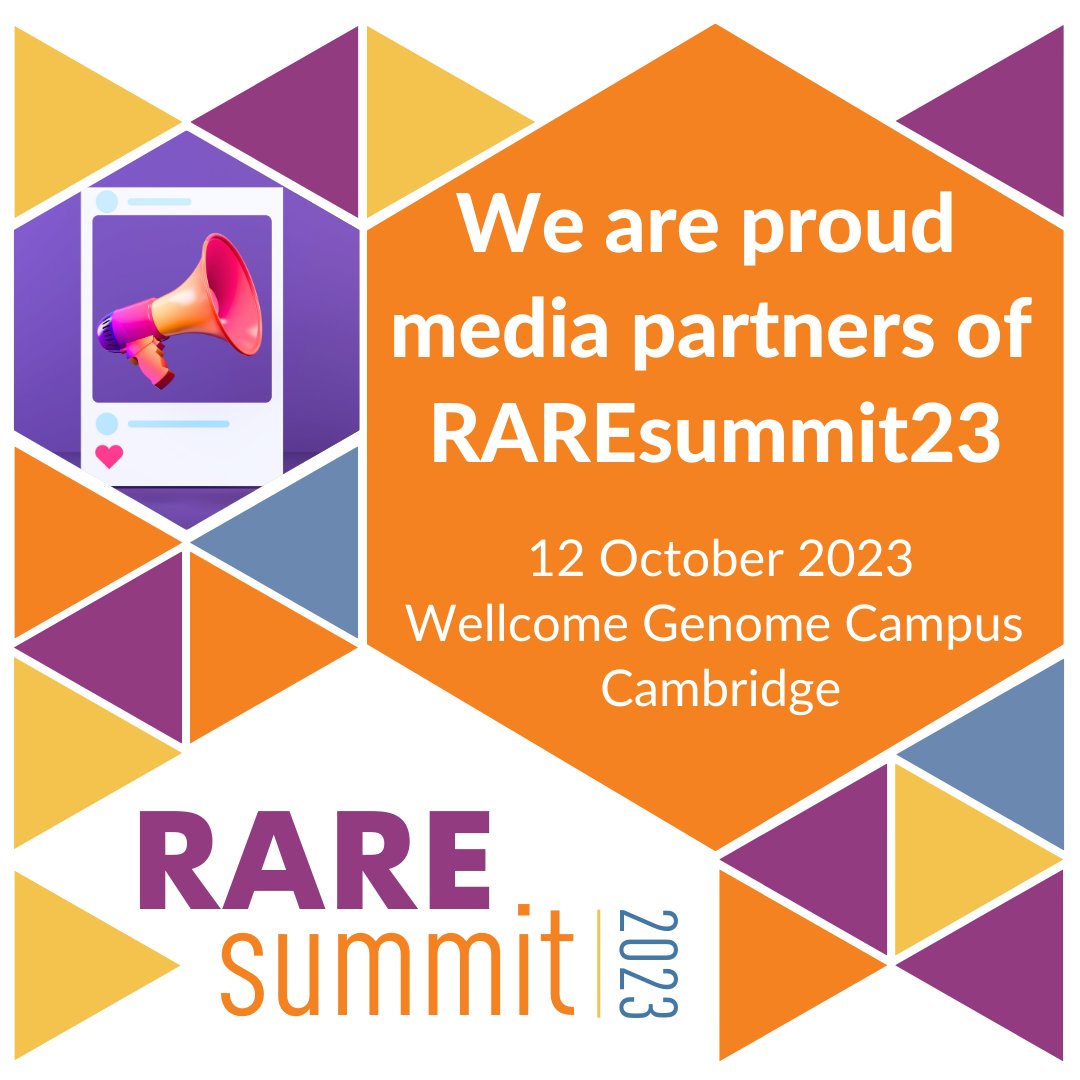 #RAREsummit23 si svolgerà il 12 ottobre a Cambridge. Offerto dal Cambridge Rare   Disease Network  camraredisease.org/raresummit23/ Scientific-Tools.Org è media partner
#MalattieRare #RareDiseases  #RareDisease #genomics #genetics #FarmaciOrfani