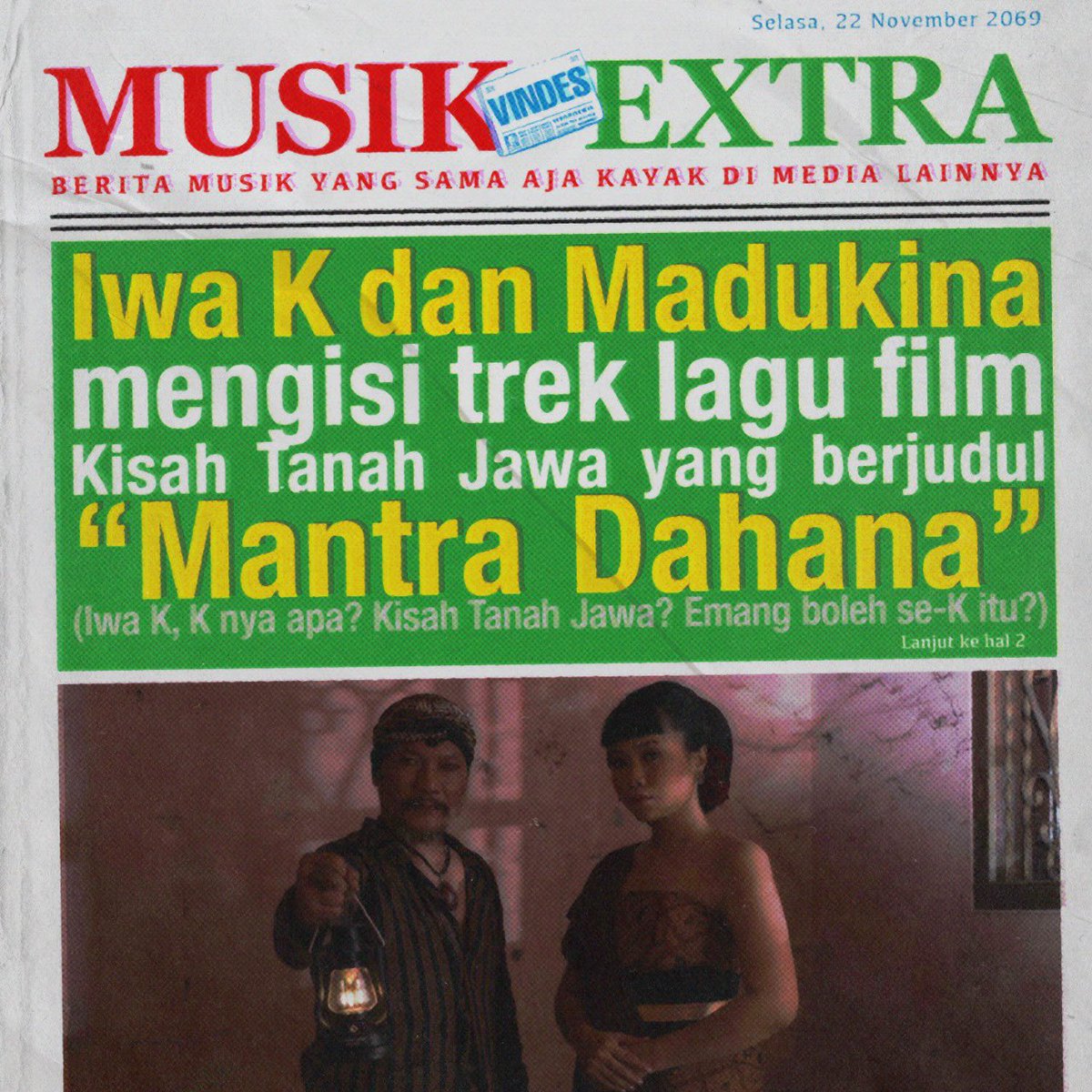 vindestwitt's tweet photo. Ada yang tau Iwa K, K nya apa?

#Vindes 
#MusikExtra https://t.co/bk0DOIdG81