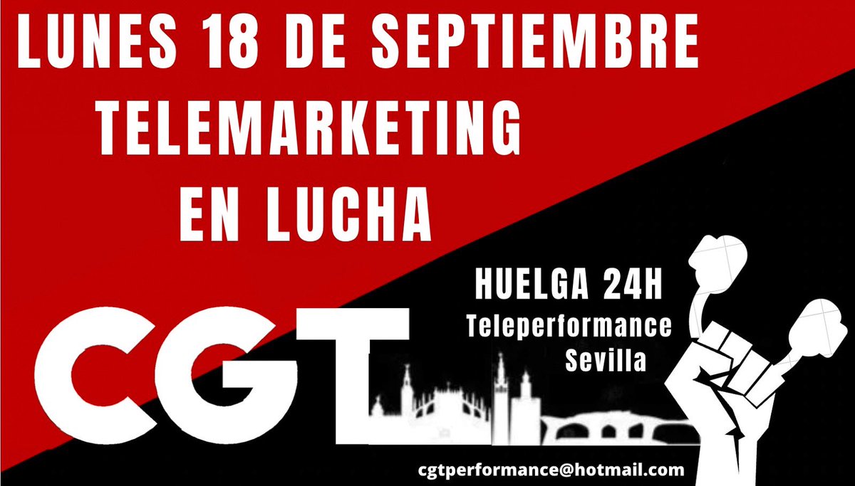 CGT Teleperformance Sevilla tweet media