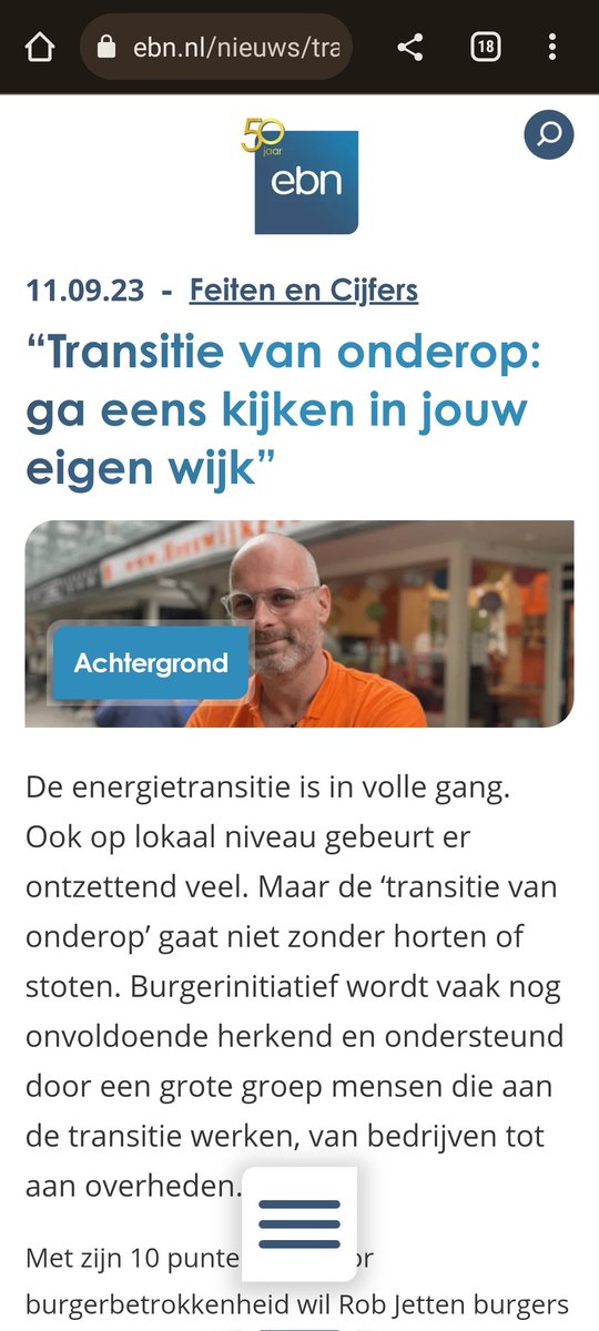 Interview met Energie Beheer Nederland nav 10 punten plan van Minister  <a href="/RobJetten/">Rob Jetten</a> #rechtvaardigeenergietransitie #stopfossielesubsidies #bottomup #energiecooperatie #moerwijk #denhaag #nederland