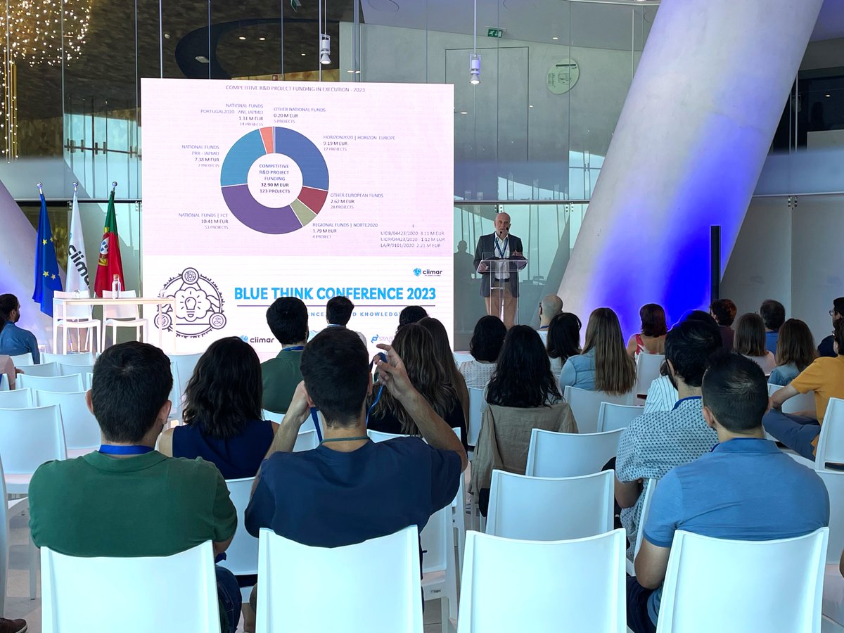 CiimarUp's tweet photo. Another day, another event here at @CiimarUp!
Today, CIIMAR hosts the Blue Think Conference 2023, organized by its PhD Student Committee.
#CIIMARevents #CIIMARresearch #bluethinkconference #ciimarphdcommittee https://t.co/cFo4GvUHUM