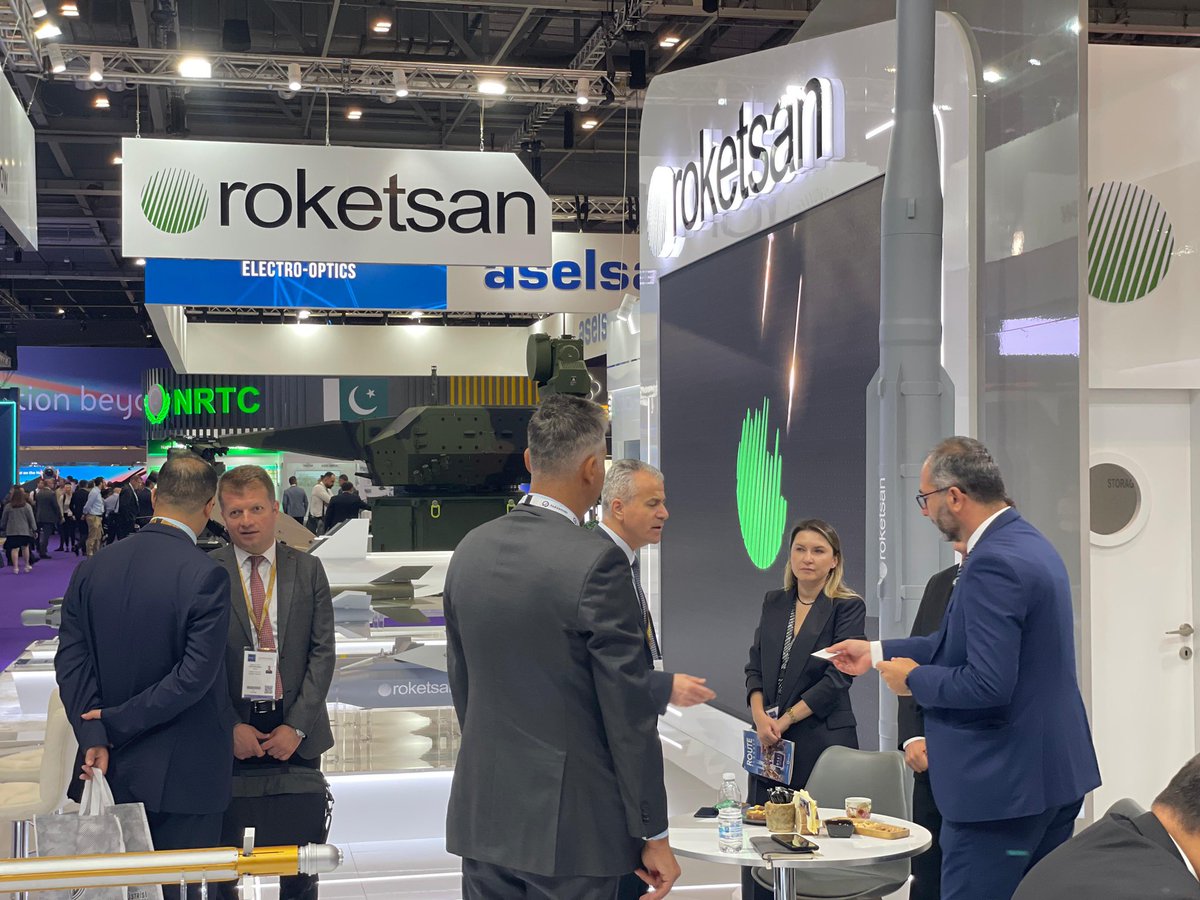 We're excited to show it off at @ExCeLLondon 🇹🇷🤝🏻🇬🇧 #DSEI23

We would like to thank all guests for visiting our booth! 🚀

#RiseForTomorrow
#Roketsan