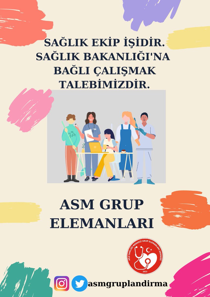 Naciakr15's tweet photo. @asmgruplandirma @Huzeyfe_Ylmz @_cevdetyilmaz @drtolgatolunay @ErbakanFatih @saglikbakanligi @HMBakanligi @csgbakanligi @TBMMresmi @TBMMGenelKurulu 20.000 sağlık ordusu yeni dönem başkanlarından ve bakanlarından güzel haberi bekliyor.  
@RTErdogan @_cevdetyilmaz @memetsimsek @drfahrettinkoca @isikhanvedat @dbdevletbahceli @ErbakanFatih @Mustafa_Destici
#AsmGrupTorbaYasaya https://t.co/URwuxvMUzl