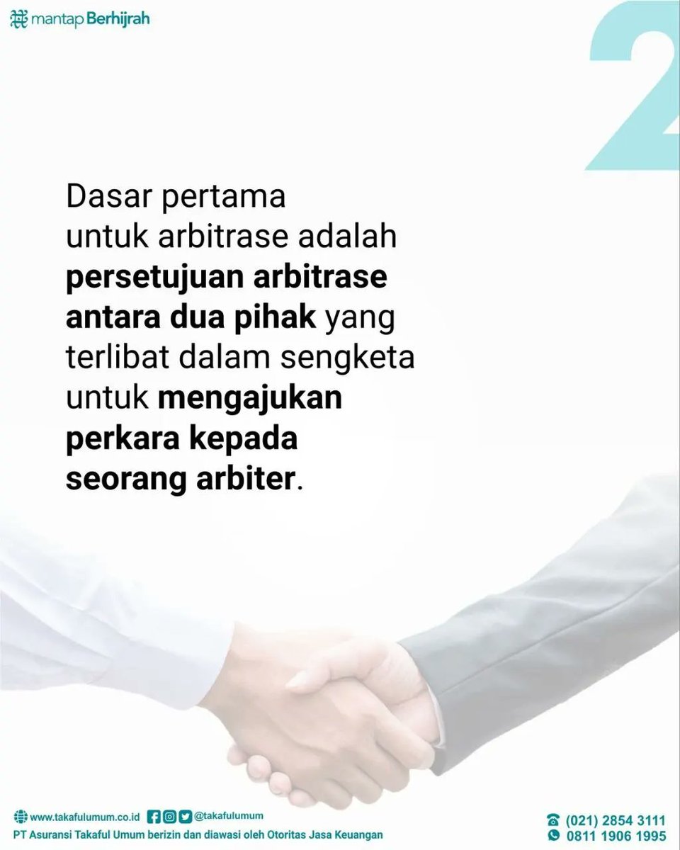 takafulumum's tweet photo. Begini posisi Lembaga Arbitrase dalam penyelesaian sengketa asuransi di Indonesia.
#takafulinstitute #takafulpedia #arbitrase #sengketa #asuransi #hakim #mahkamahagung #pengadilan #gugatan #kasasi #newsletter #muamalah #takafulumum #mantapberhijrah https://t.co/djMfF5Xkc2