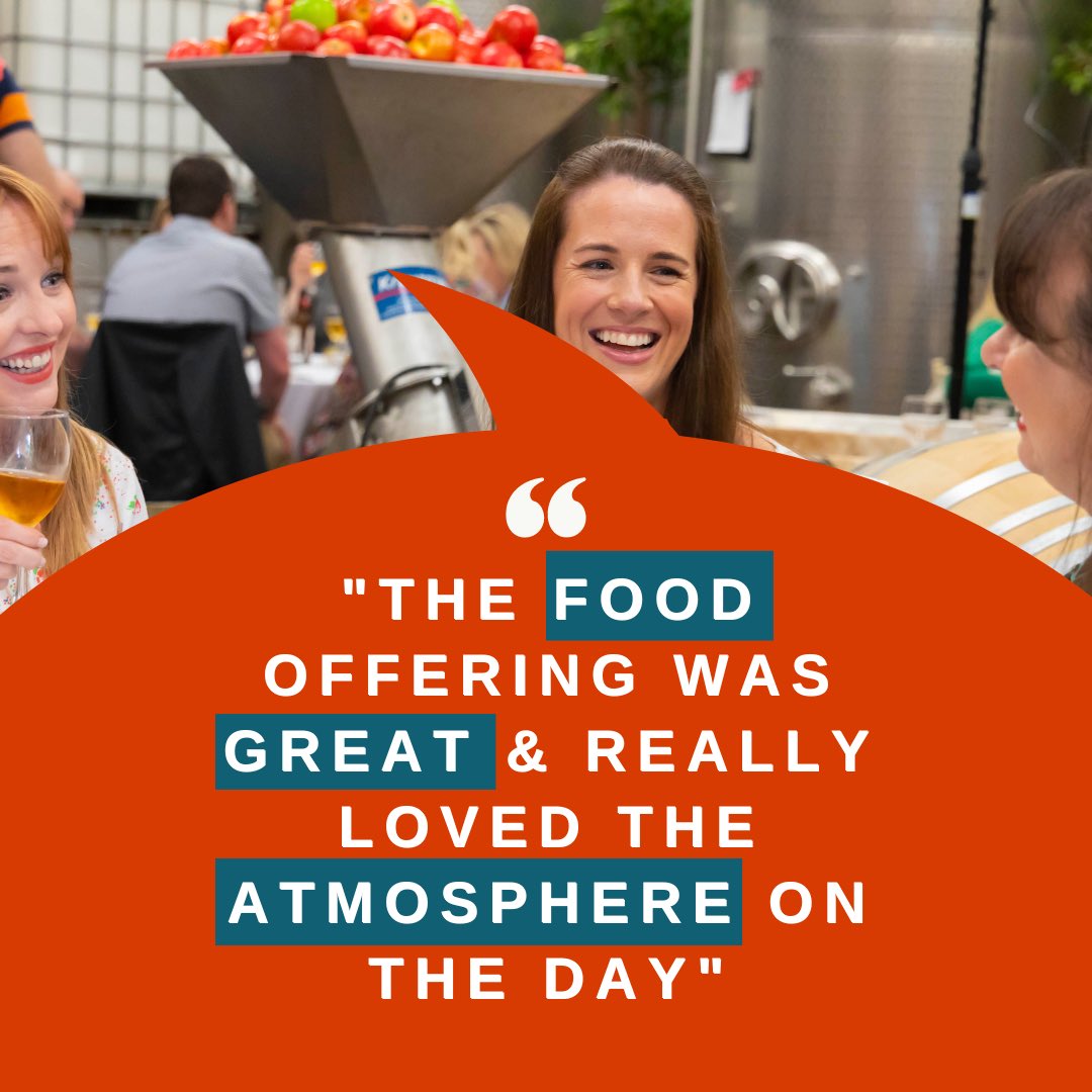 “The food offering was great & really loved the atmosphere on the day.” We asked our festival atttendees 'What was your favourite experience or moment of the event?' this is just one example of feedback recieved. Thanks for all the support!