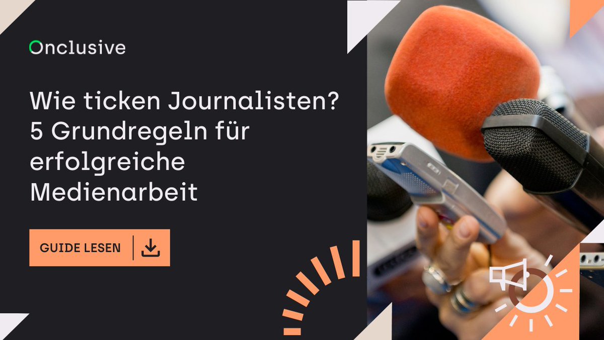 Wie können PR und Journalist:innen dauerhaft erfolgreich zusammenarbeiten? onclusive.com/de/ressourcen/… 
 #pr #journalisten #kommunikation