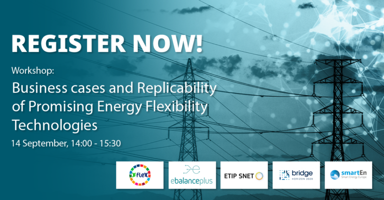 🚀 Don't miss out on tomorrow's online workshop: "Business Cases and Replicability of Promising Energy Flexibility Technologies," organised by <a href="/ebalanceplus/">ebalanceplus</a> and <a href="/XFlex_H2020/">XFlex</a>! 

Secure your spot now: ebalanceplus.eu/save-the-date-…

#EnergyFlexibility #H2020 #H2020Energy #Energyworkshop