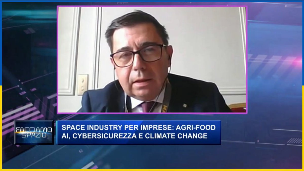 #FacciamoSpazio " Sono ottimista sulla situazione dell'Italia nell'ambito #newspaceeconomy. Il nostro paese gioca un ruolo di primo piano nei principali progetti spaziali"
<a href="/massimoc_square/">Massimo c comparini</a>