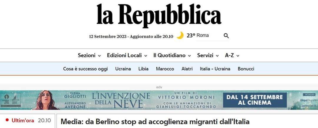 Asmodeoinferno's tweet photo. Berlino dice stop all' accoglienza dei migranti provenienti dall' Italia. 

Quindi non vogliono che gli paghino le pensioni?

Eric Packer. https://t.co/ucYUwaYyzR
